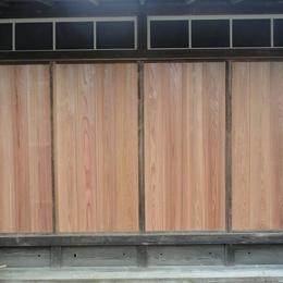 雨戸板張替